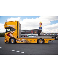 64543 - Scania R new rigid truck trailer LUPAL /1:50 TEKNO