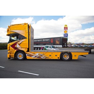 64543 - Scania R new rigid truck trailer LUPAL /1:50 TEKNO