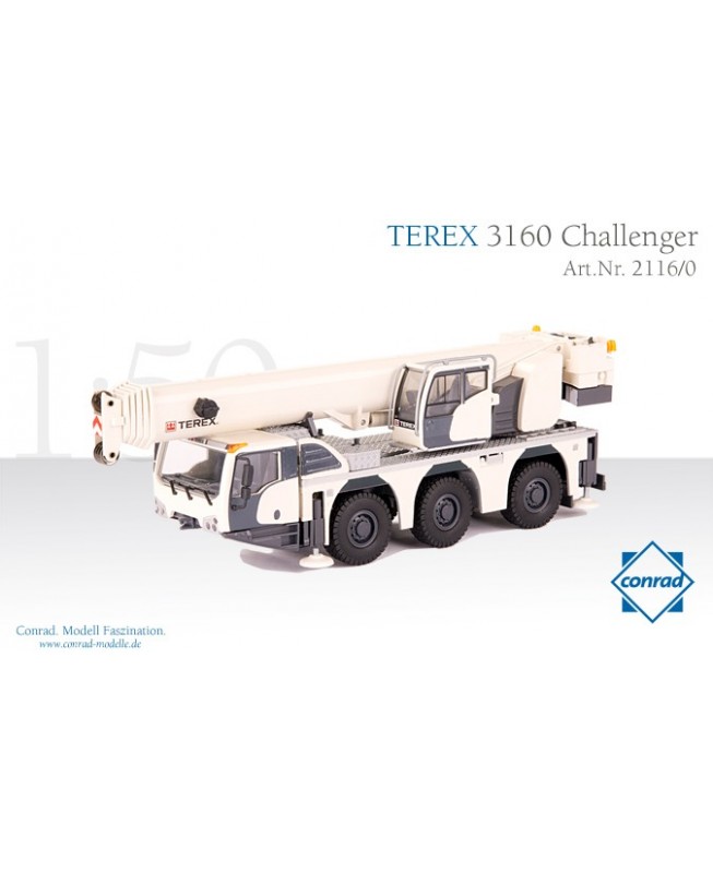 2116/0 - TEREX 3160 Challenger Mobile crane /1:50 Conrad