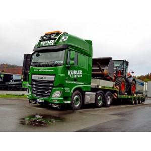 WSI01-2203 - DAF XF SSC Broshuis semilowloader Kübler & Setzer /1:50 WSImodels