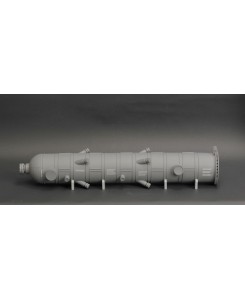 YC570-1 - 250 ton Coke Drum - Grey /1:50 YCCmodels
