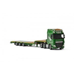 WSI01-2203 - DAF XF SSC Broshuis semilowloader Kübler & Setzer /1:50 WSImodels