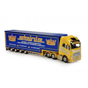 67711 - Volvo FH04 Globetrotter XL Meusberger trailer STEINLE /1:50 TEKNO