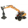 UH8134 - DOOSAN DX160w wheeled excavator with 2 bucket set /1:50 Universal Hobbies