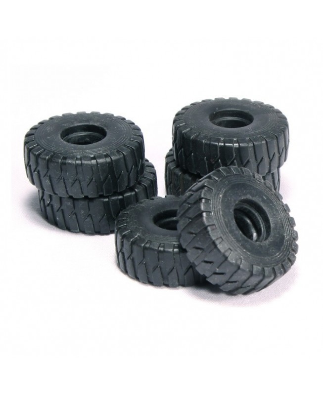 NZG400/14 - set tyres mm35x14 (int. 12) 6pcs /1:50 NZG
