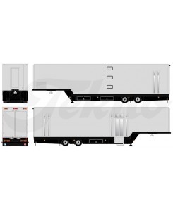 72831 - Racing trailer /1:50 TEKNO