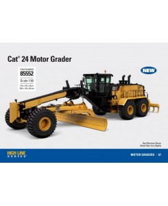 DM85552 - Caterpillar 24 Motor Grader /1:50 Diecast Masters