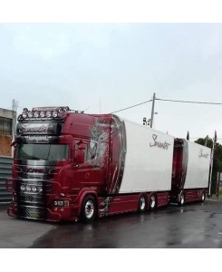 71590 - Scania R frigo-combi trailer Sarantos /1:50 TEKNO