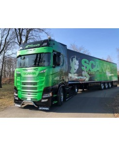 73902 - Scania S Highline frigo trailer GS Transporte /1:50 TEKNO