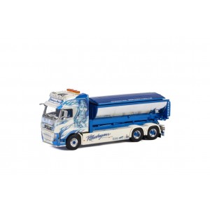 WSI01-2641 - Volvo FH3 Globetrotter XXL hook asphalt tipper THURHAGENS ÄKERI AB /1:50 WSImodels
