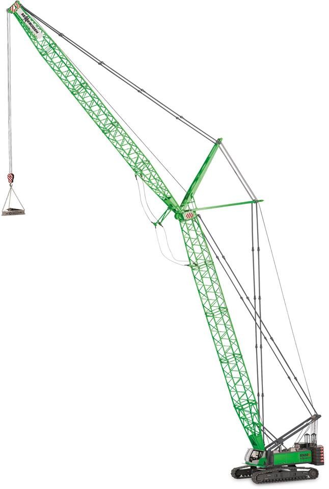 SENNEBOGEN 1/50 クレーン New 1:50 scale models for bauma: from large crawler cranes