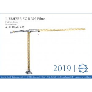Liebherr EC-B 370 Fibre topless crane / 1:87 Conrad