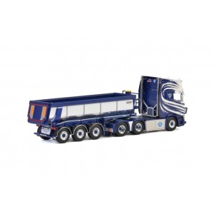 Scania R Highline 6x4 con vasca ribaltabile 3assi Alta Lastebilsentral - WSImodels