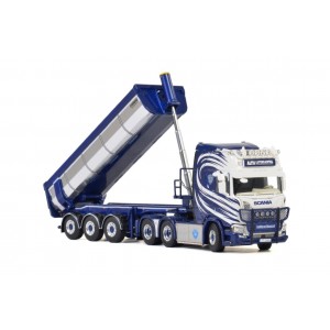 Scania R Highline 6x4 con vasca ribaltabile 3assi Alta Lastebilsentral - WSImodels