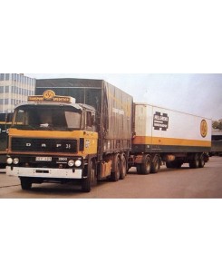 74199 - DAF 2800 combi + reefer trailer ASG / 1:50 TEKNO