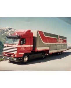 73905 - Scania serie3 Streamline classic trailer 3axle Schoni /1:50 TEKNO