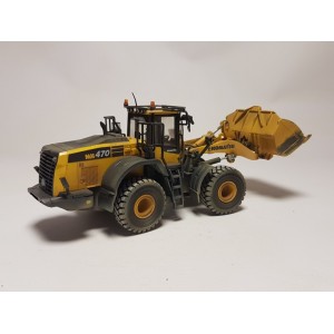 WM001 - Komatsu WA-470 wheel loader /1:50 giftmodels
