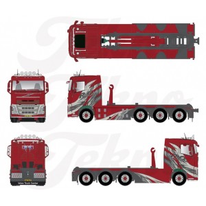 74278 - Volvo FH4 8x4 hook-arm Nielsen Po /1:50 TEKNO