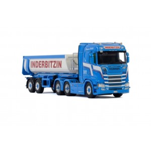 WSI01-2932 - Scania CS20N 6x4 con semi vasca ribaltabile Inderbitzin /1:50 WSImodels