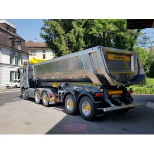 76791 - Volvo FH16 6x4 tipper trailer 2axle DOZZA /1:50 TEKNO