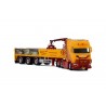 WSI01-3055 - Scania S Highline 6x2 brick trailer 3axle VSB Groep BV /1:50 WSImodels