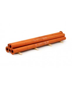 69212 - Load Steel Hardox pipes rusted - 5pcs /1:50 TEKNO