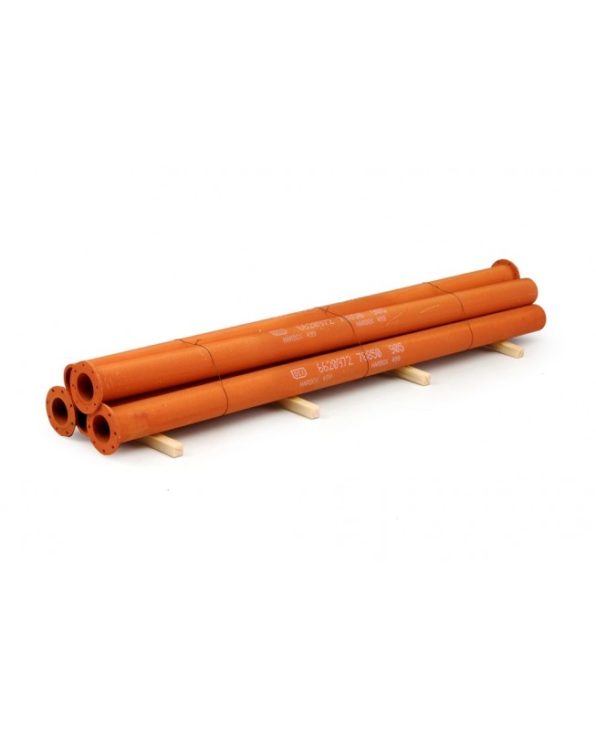 69212 - Load Steel Hardox pipes rusted - 5pcs /1:50 TEKNO