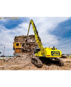 2923/02 - CASE ED1200 - escavatore da demolizione VITALI /1:50 Conrad