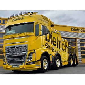 WSI01-3180 - VOLVO FH4 8x4 Falkom wrecker truck Dietrich Gmbh /1:50 WSImodels