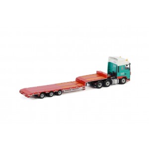 WSI01-3133 - DAF XF SC 6x2 lowloader Scales /1:50 WSImodels