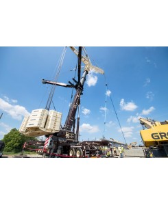 WSI51-2067 Liebherr LTM1750-9.1 mobile crane Digging & Rigging / 1:50 WSImodels