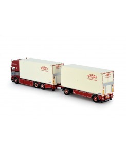 74822 - Scania R Topline rigid truck + trailer NC - Hurup THY Christensen - 1:50 TEKNO