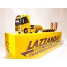 WSI02-2601 - Volvo FH4 Globetrotter XL 4x2 semi lowloader 4axle with ramps LAZZARONI /1:50 WSImodels