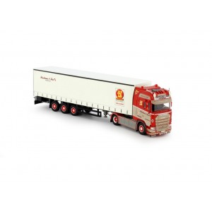 74618 - Scania NGS 4x2 curtainside 3axle Fisotrans /1:50 TEKNO