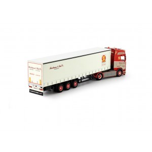 74618 - Scania NGS 4x2 curtainside 3axle Fisotrans /1:50 TEKNO