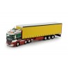75678 - Scania R 6x2 curtainside trailer Peter Wouters /1:50 TEKNO