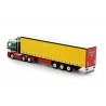 75678 - Scania R 6x2 curtainside trailer Peter Wouters /1:50 TEKNO