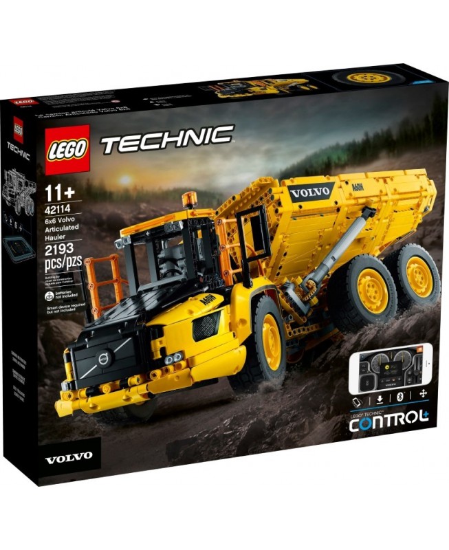 42114 VOLVO 6x4 dumper A60H - Technic Control+ / LEGO