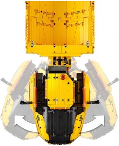 42114 VOLVO 6x4 dumper articolato - Technic Control+ / LEGO