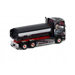 WSI01-3120 - Scania R5 Topline scarrabile per asfalto Kuismanen /1:50 WSImodels