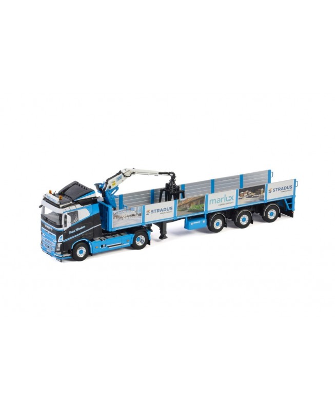 WSI01-3191 - Volvo FH4 sleeper cab 4x2 brick trailer PWT Cargo /1:50 WSImodels