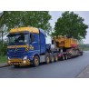 WSI01-3359 - MB Actros MP4 SLT BigSpace 8x4 lowloader 4+2 Kraanverhuur De Gier BV /1:50 WSImodels