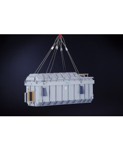 33-0174 - SIEMENS Heavy Transformer with Lifting Cables /1:50 IMCmodels