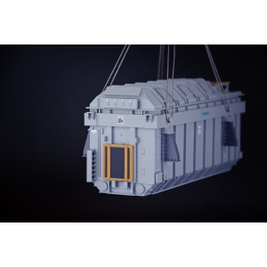 33-0174 - SIEMENS Heavy Transformer with Lifting Cables /1:50 IMCmodels