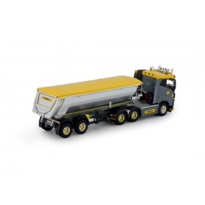76791 - Volvo FH16 6x4 tipper trailer 2axle DOZZA /1:50 TEKNO