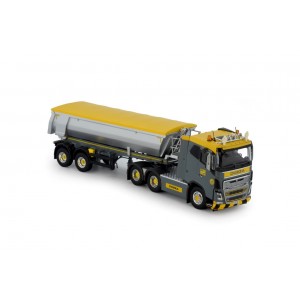 76791 - Volvo FH16 6x4 con vasca ribaltabile 2assi DOZZA /1:50 TEKNO
