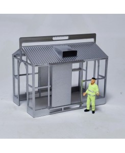 GM34 - gas-oil welding booth /1:50 giftmodels