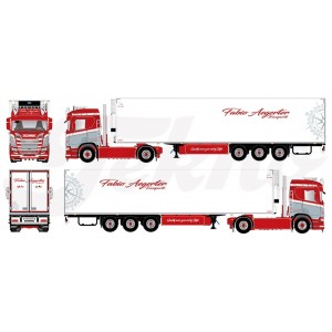 81546 - Scania NGR520 frigo Fabio Aegerter /1:50 TEKNO