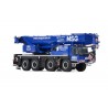 WSI51-2064 Liebherr LTM1090-4.2 autogru telescopica MSG Krandienst / 1:50 WSImodels