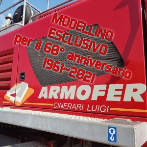 2205/15 - LIEBHERR R960 demolition ARMOFER - 60 anniversario /1:50 Conrad
